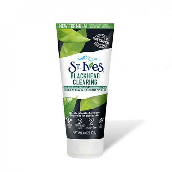 St Ives Blackhead Clearing Green Tea Scrub St Ives Blackhead Clearing Green Tea Scrub