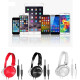 Wired Bass HiFi Sound Headphones With Microphone Wired Bass HiFi Sound Headphones With Microphone