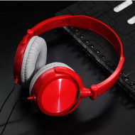 Wired Bass HiFi Sound Headphones With Microphone
