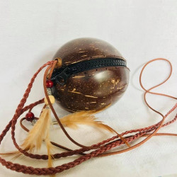 COCONUT SHELL PURSE