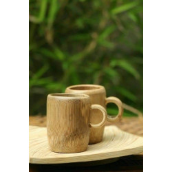MODERN BAMBOO TEA CUPS