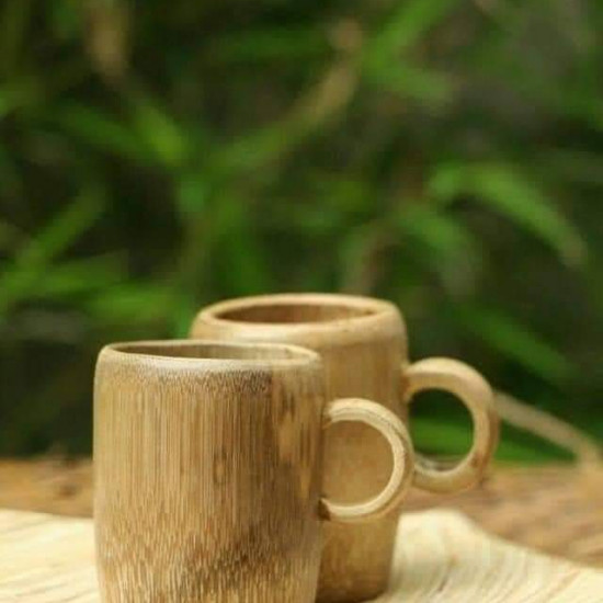 MODERN BAMBOO TEA CUPS