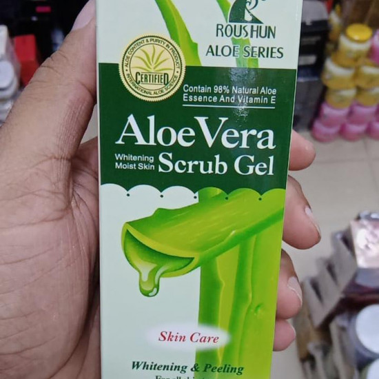 ROUSHUN ALOE VERA SCRUB HELL ROUSHUN ALOE VERA SCRUB HELL