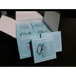 5 PIECES OF CHARLE CREAM PUFF COMPACT POWDER