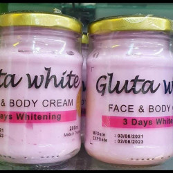 Gluta white face and body cream