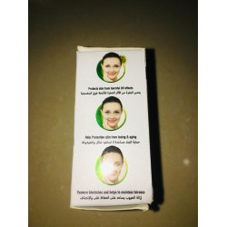 Fresh and white facial wash.
