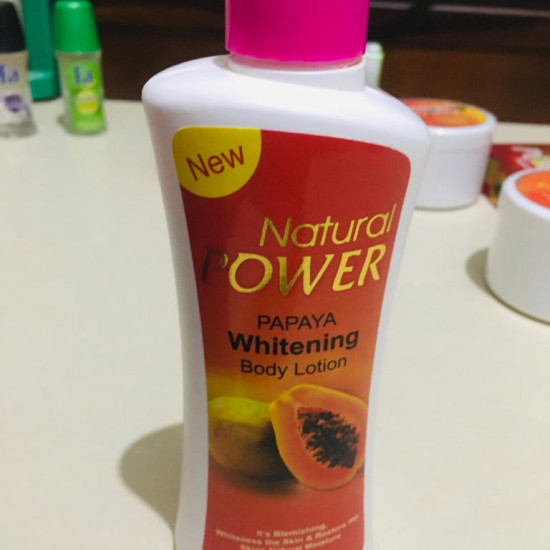 Nature power papaya Whitening body lotion Nature power papaya Whitening body lotion