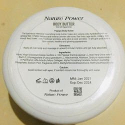 Nature power body butter
