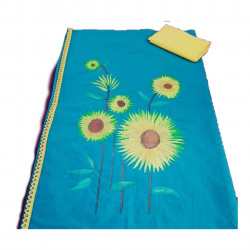 Bathik Painting Saree