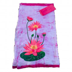 Bathik Painting Saree
