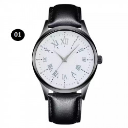 Luxury Men Wrist Watch Leather