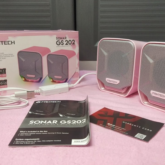 Fantech GS202 Wired Speaker - Sakura Edition Fantech GS202 Wired Speaker - Sakura Edition
