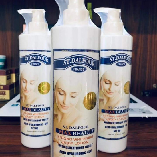 ST DALFOUR MAX BEAUTY STRONG WHITENING BODYLOTION ST DALFOUR MAX BEAUTY STRONG WHITENING BODYLOTION