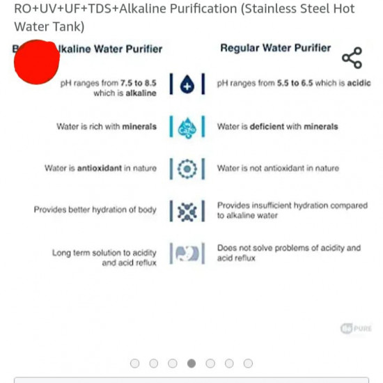 HOT AND NORMAL WATER FILTER