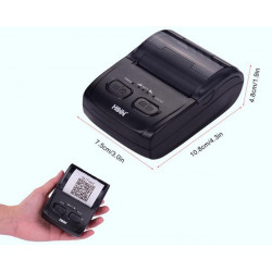 58mm Bluetooth portable hand held thermal printer