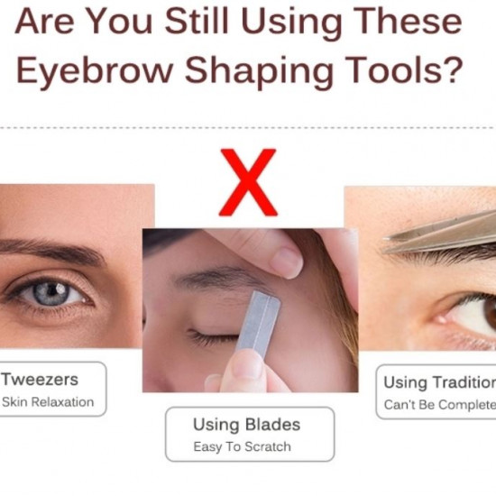 flawless facial hair removers eyebrow trimmer