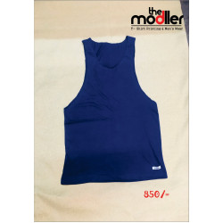 Mens deep Cut Arm Gym Vest