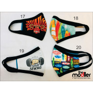Available face mask in new Design with different themes