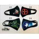 Available face mask in new Design with different themes