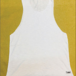 Mens deep Cut Arm Gym Vest
