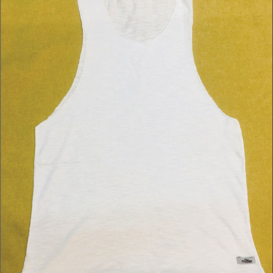 Mens deep Cut Arm Gym Vest
