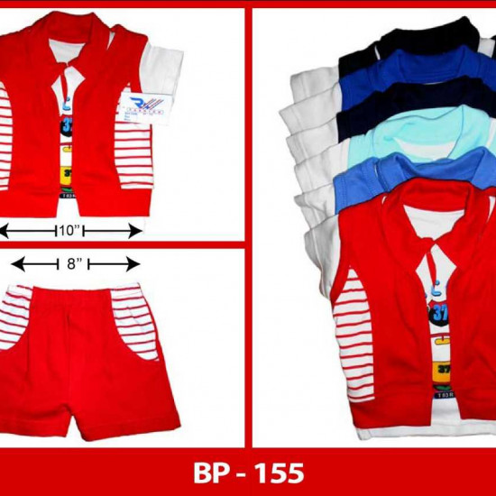 BABY BOY'S COAT SUITE-STIPE