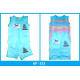 BABY SLEEVELESS KNITTED SUITE WITH ELEPHANT LOGO