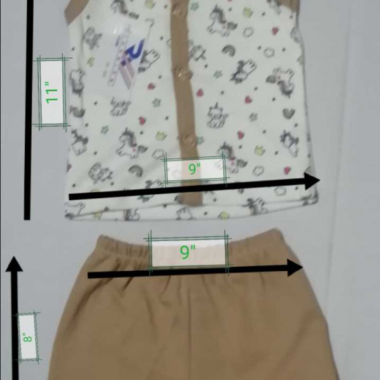 BABY KIDS SLEEVELESS SUITE