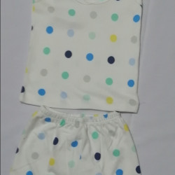 BABY BOYS SLEEVELESS SUITE