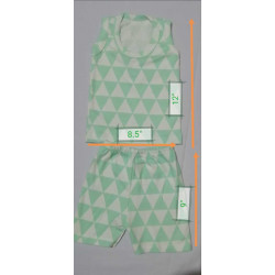 BABY BOYS SLEEVELESS SUITE