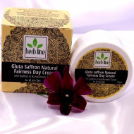 herb line Gluta Saffron Natural Fairness Day Cream