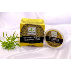 herb line Gluta Saffron Natural Fairness Night Cream