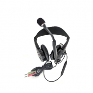 880MV PC Headphone with Mic Double Jack