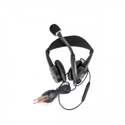 880MV PC Headphone with Mic Double Jack