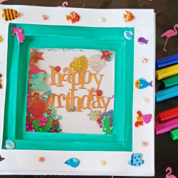 Tunnel Birthday Card