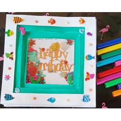 Tunnel Birthday Card