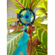 Handmade lotus Design Mini Key Tag