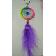 Handmade lotus Design Mini Key Tag