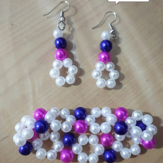 Handmade Earring & Bracelet