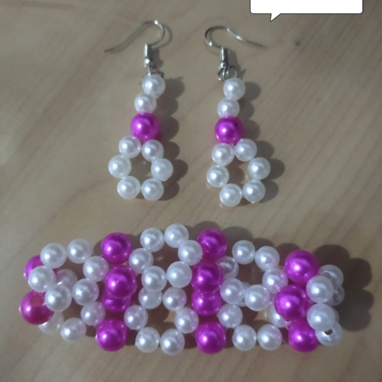 Handmade Earring & Bracelet