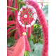 Handmade lotus Design Mini Key Tag