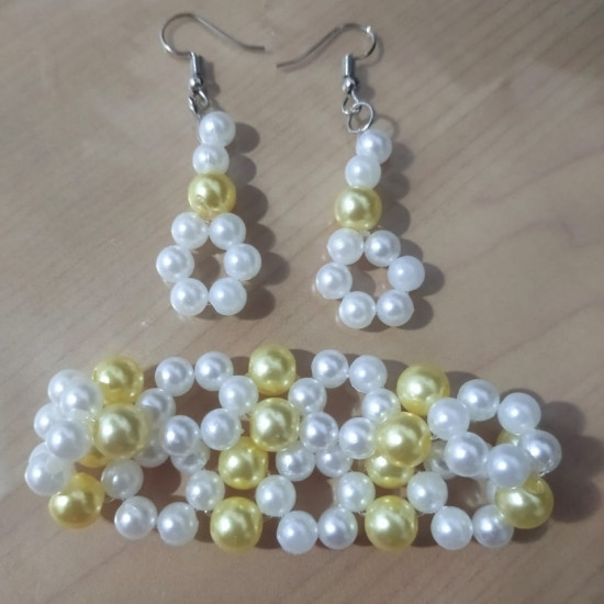 Handmade Earring & Bracelet