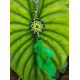 Handmade lotus Design Mini Key Tag