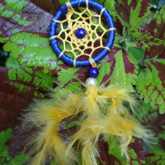 Handmade lotus Design Mini Key Tag