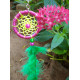 Handmade lotus Design Mini Key Tag