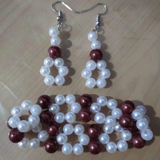 Handmade Earring & Bracelet
