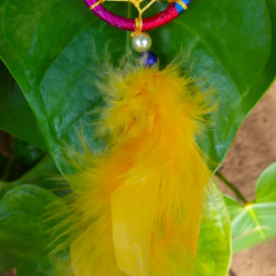 Handmade Spider Design Mini Key Tag