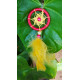 Handmade Spider Design Mini Key Tag Handmade Spider Design Mini Key Tag
