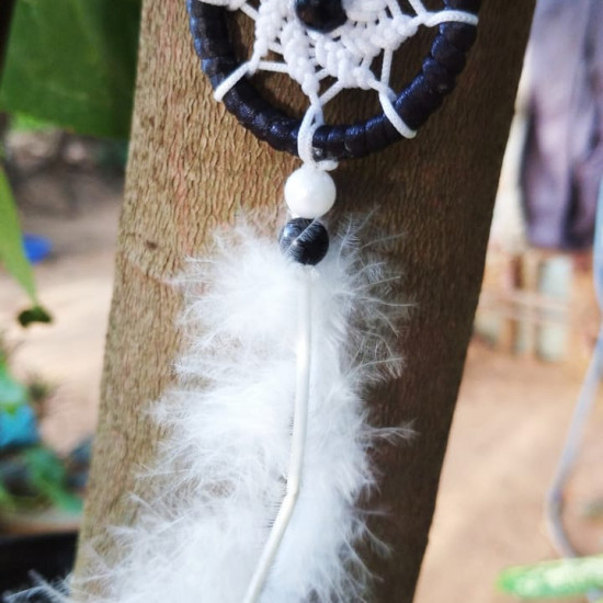 Handmade Spider Design Mini Key Tag Handmade Spider Design Mini Key Tag