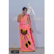Handmade patchwork cotton saree